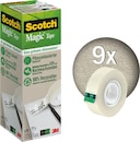 Scotch Magic adhesive tape Greener Choice (19 mm, 33 m, 9 Piece)