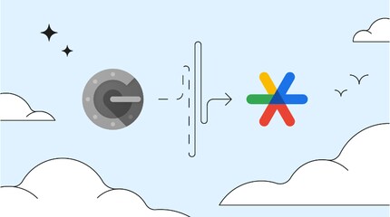 The grey logo reminiscent of a safe has had its day. The Google colours are now used instead.