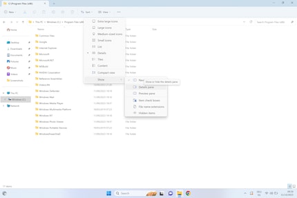 Ecco come visualizzare le estensioni dei file.