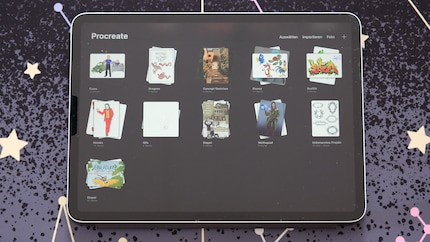 Nella galleria puoi trovare tutte le tue opere e creare nuove tele.