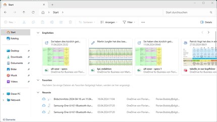 Sotto la voce «Home» puoi visualizzare molte informazioni sul tuo utilizzo.