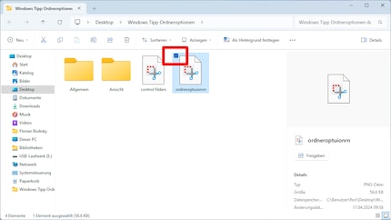 Selezionando la casella è più chiaro quale elemento è stato appena selezionato.