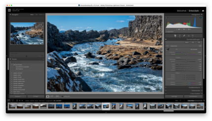 The prep work pays off when editing.