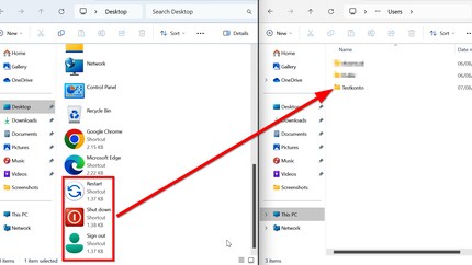 Dopo aver copiato l'icona nella directory di Windows, riavvia.