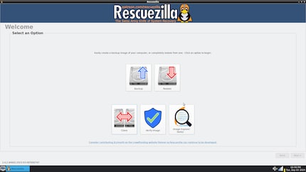 Cosa vuoi fare? Creare un backup, ripristinare o creare un clone dell'unità?