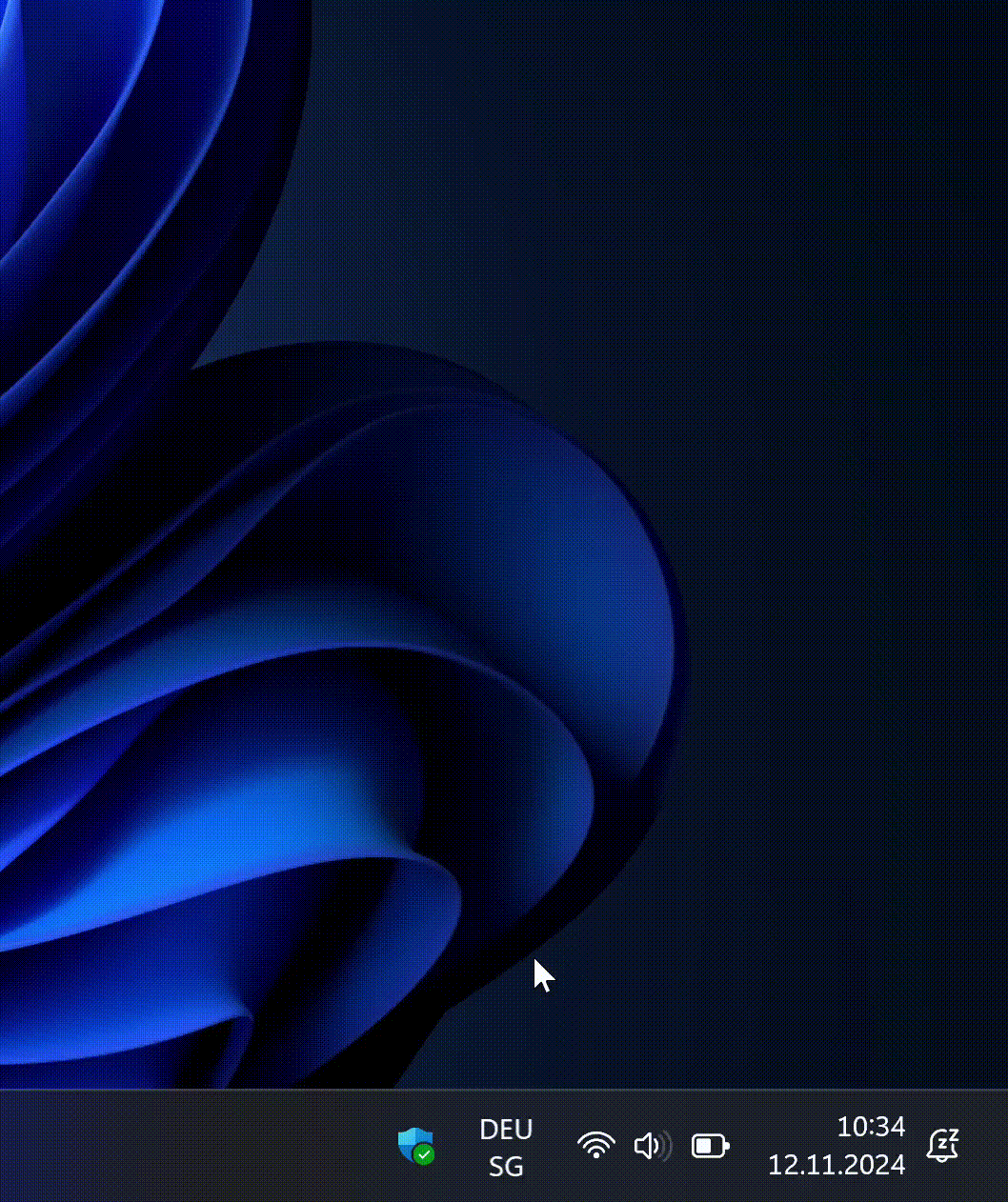 Simply grab with your mouse and place it where you want...