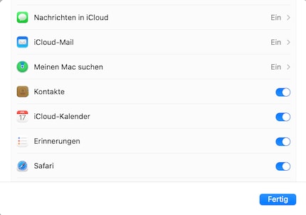 Sincronizza solo i programmi che vuoi.