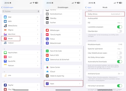 For the 3D effect, you need specific headphones, such as the Airpods Pro 2.